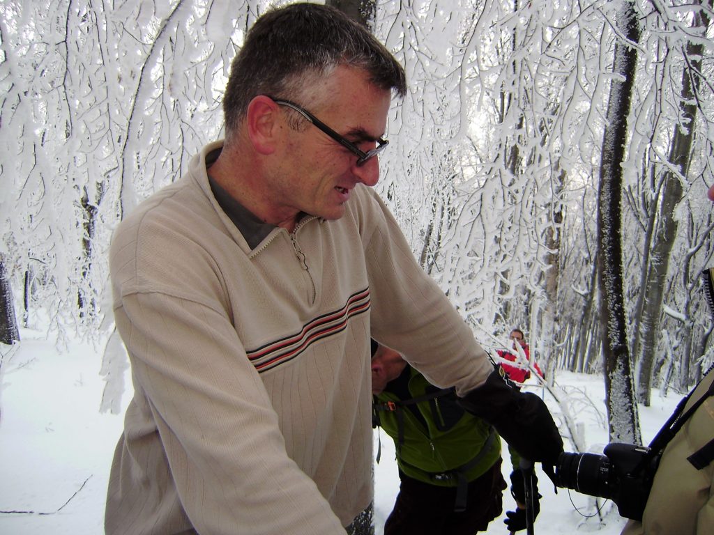 Kuša, organizator i idejni vođa zimskog uspona na Rtanj, iliti "fribrtanja"