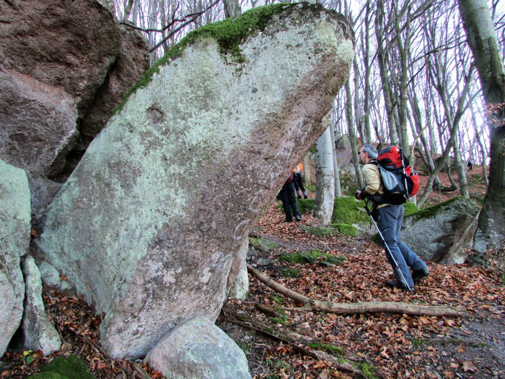 Trijeska, i impozantni kameni oblici pri prolasku kroz njene izazovne šume