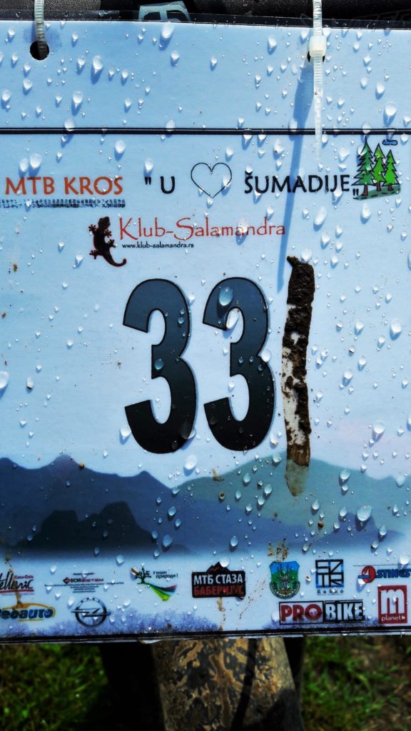 Posle kiše i velike vlage - start mtb krosa "U srcu Šumadije - Baberijus 2017"