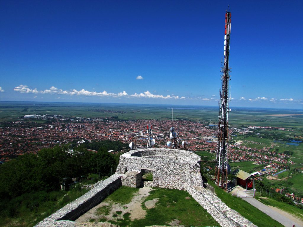 Pogled sa balkona Vršačke kule