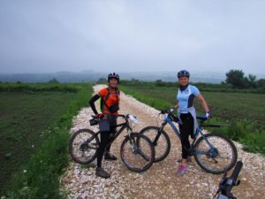 Makadamski deo mtb staze "Baberijus"