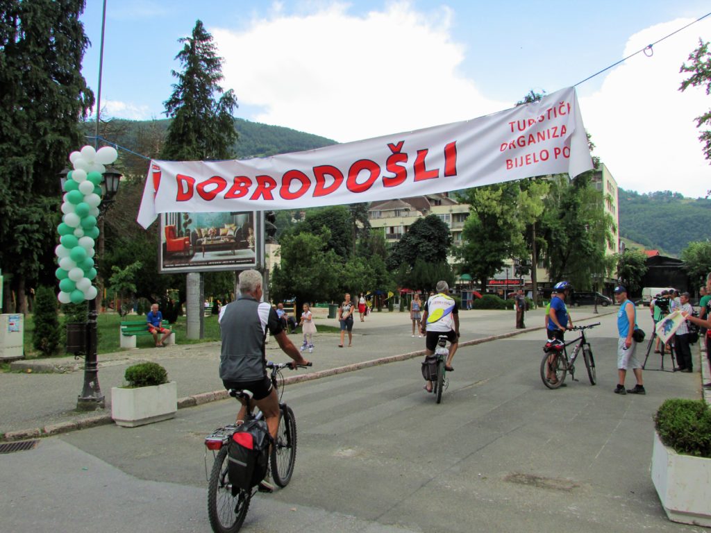 Čiker mtb maraton 2016, završnica i dobrodošlica u Bijelom Polju 