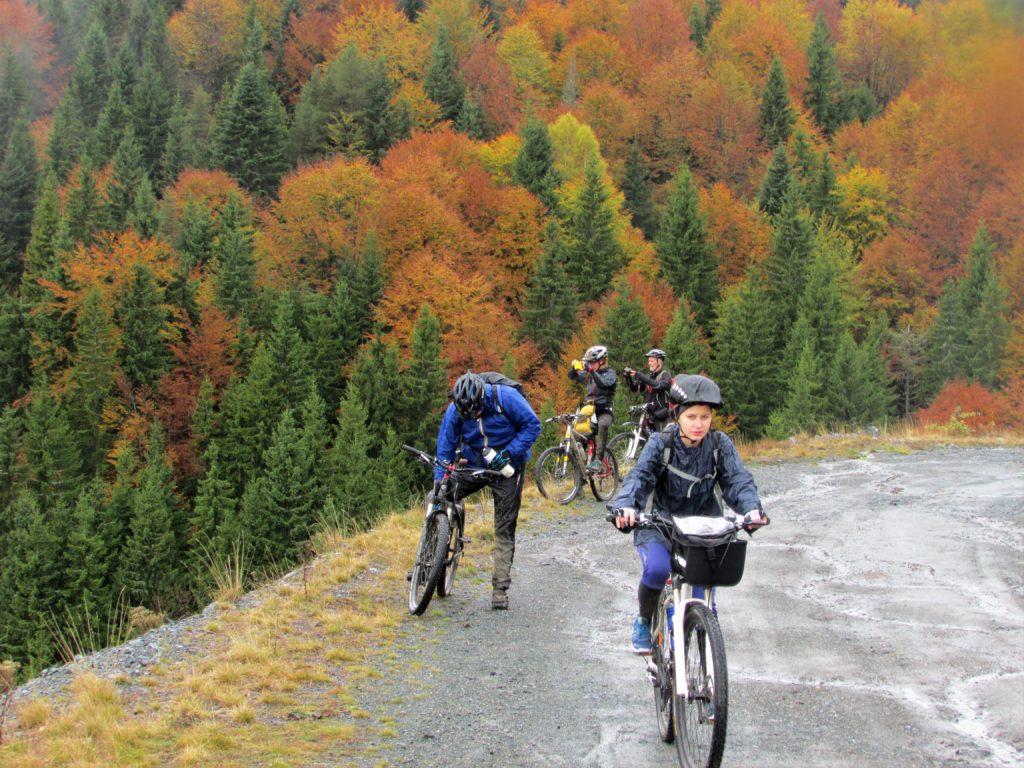 Freebikerska vožnja Golijom u jesen
