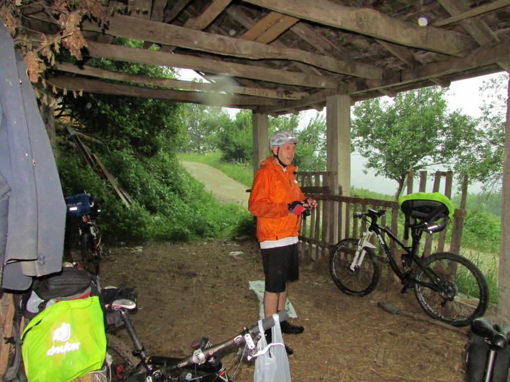 Gvozdačke stene, u iščekivanju da kiša prestane