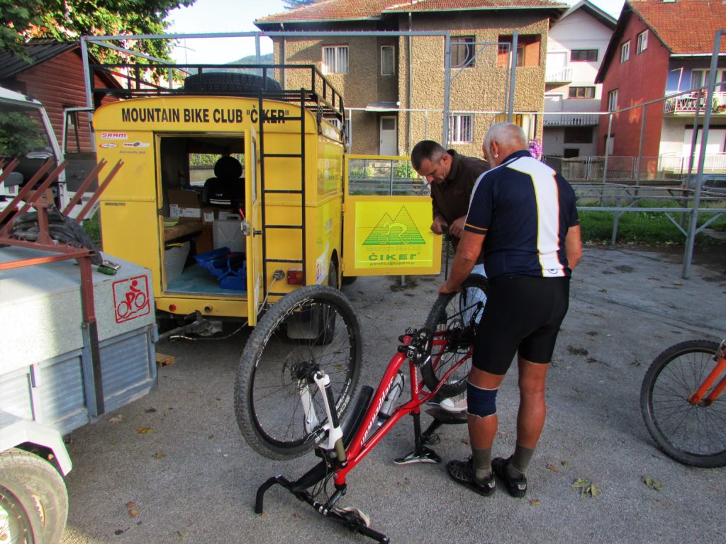 Čiker mtb maraton, Čiker tehnička podrška