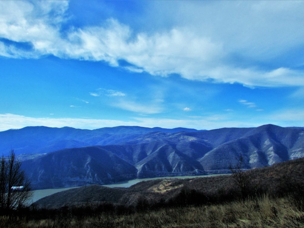 Pogled na Dunav i Đerdapsku klisuru sa Treskavca