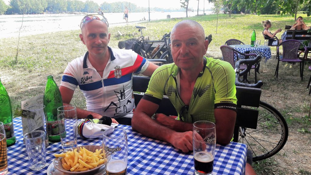 Miša i Zlaja, Jankovi prijatelji s kojima je često išao u vožnju