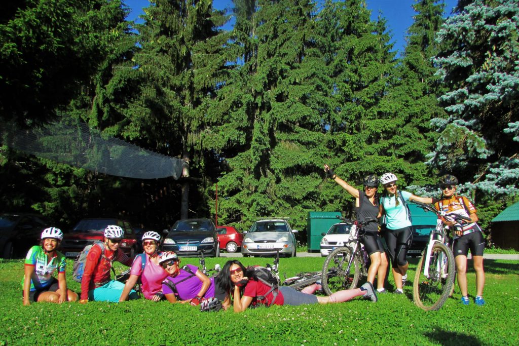 Deo ženske mtb-ekipe na Zlataru