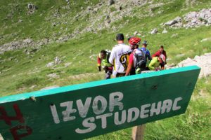 Izvor pijuće vode na Durmitoru, u blizini prevoja Sedlo