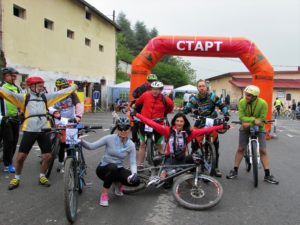 Pred start MTB krosa u Ralji, stazom "Baberijus"