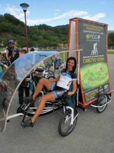 Detalj sa Ljubovijske biciklijade... "Carstvo vidika"