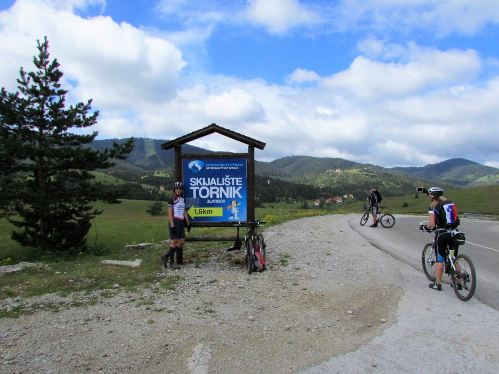 Fotkanje podno ski-centra Tornik