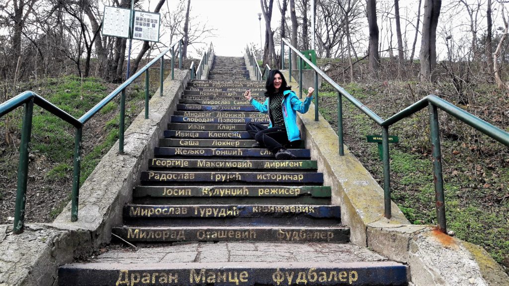 Zemunske stepenice Kalvarice, spajaju Donji i Gornji Zemun