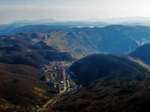 Pogled sa vrha Starice na Majdanpek