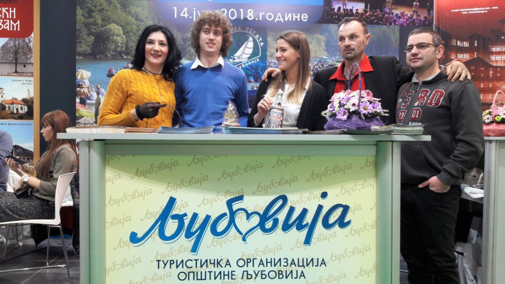 Na Štandu TO Ljubovija
