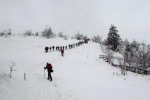 Polazak na penjanje iz Kamenice i odmah uspon