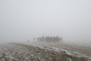 Kroz maglu, do najvišeg rha Rajca, na 848 mnv