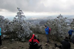 Pogled sa vrha Suvobor prema Ravnoj Gori i Maljenu