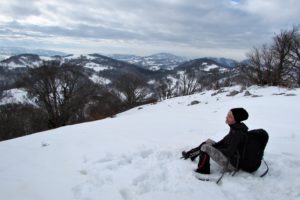Bezbrižan pogled sa najvišeg vrha Povlena