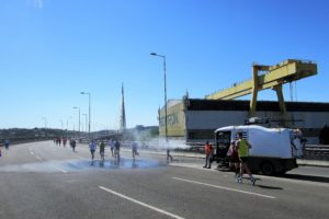Osveženje na trasi Maratona