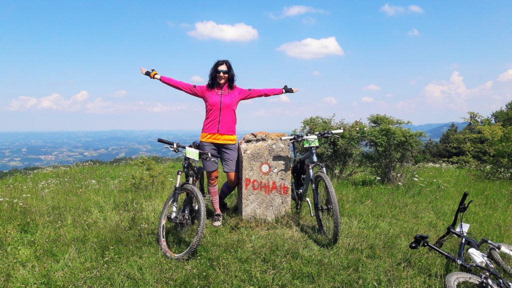 Na Rožnju, najvišem vrhu Sokolskih planina