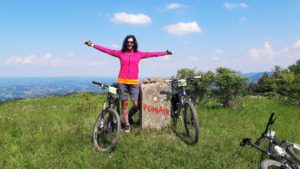 Na Rožnju, najvišem vrhu Sokolskih planina