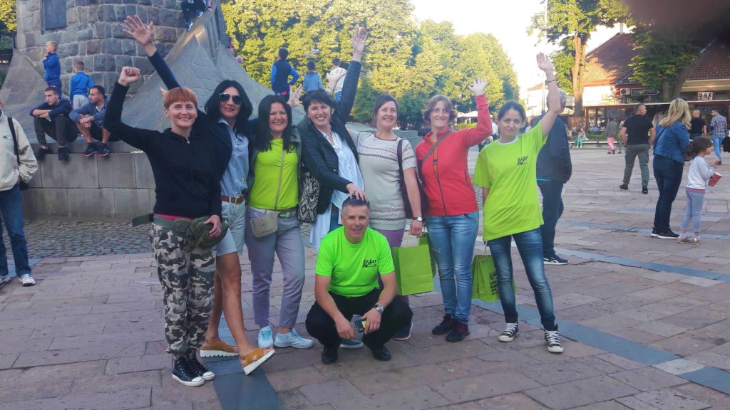 Okupljanje na kraljevačkom gradskom trgu uoči starta Čiker maratona 2018