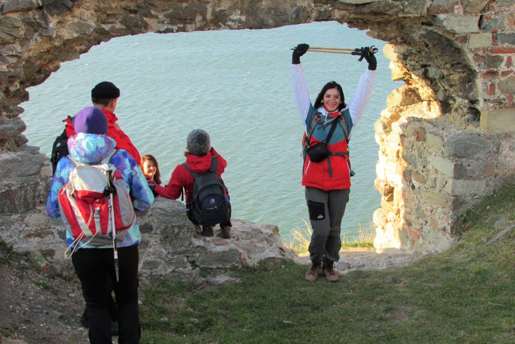 Pogled na Dunav: ramska tvrđava januara 2014. - pre rekonstrukcije