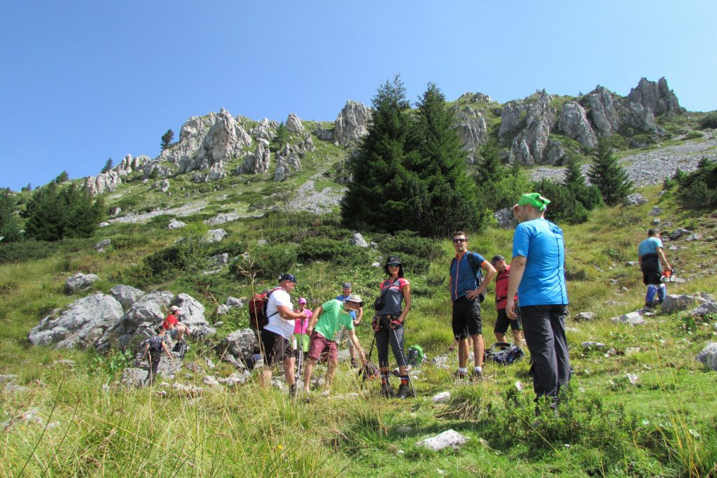 Na putu od Štedima prema vrhu Žlijeb