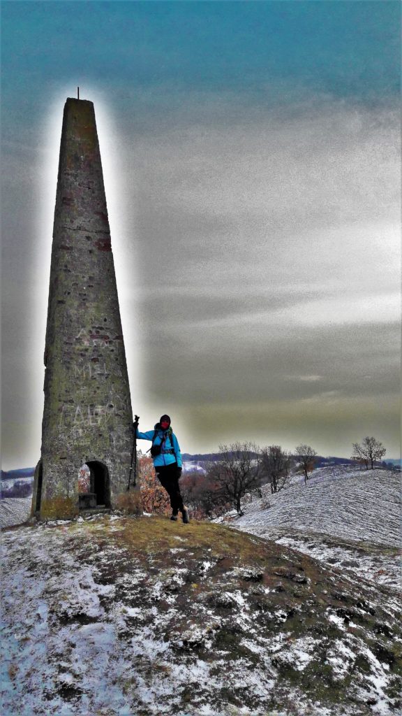 Obelisk na najvišem vrhu Zagajičkih brda