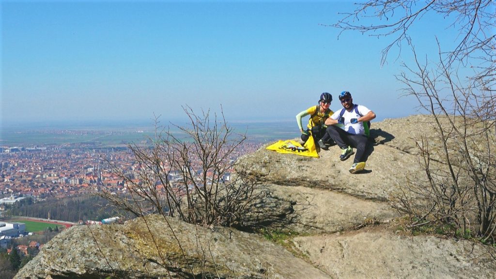 Vidikovac iznad Vršca, pored kluba ekstremnih sportova "Izazov"