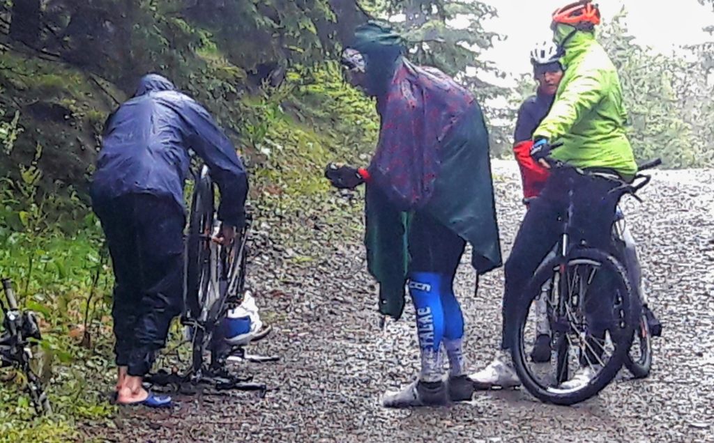 Čiker mtb 2018 - jedan od kišnih detalja