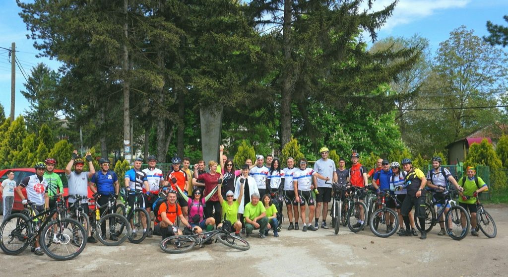 Pred start mtb manifestacije Jošanica 2019