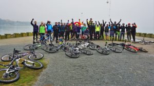Palićko jezero - polazak u mtb vožnju Subotičkom peščarom