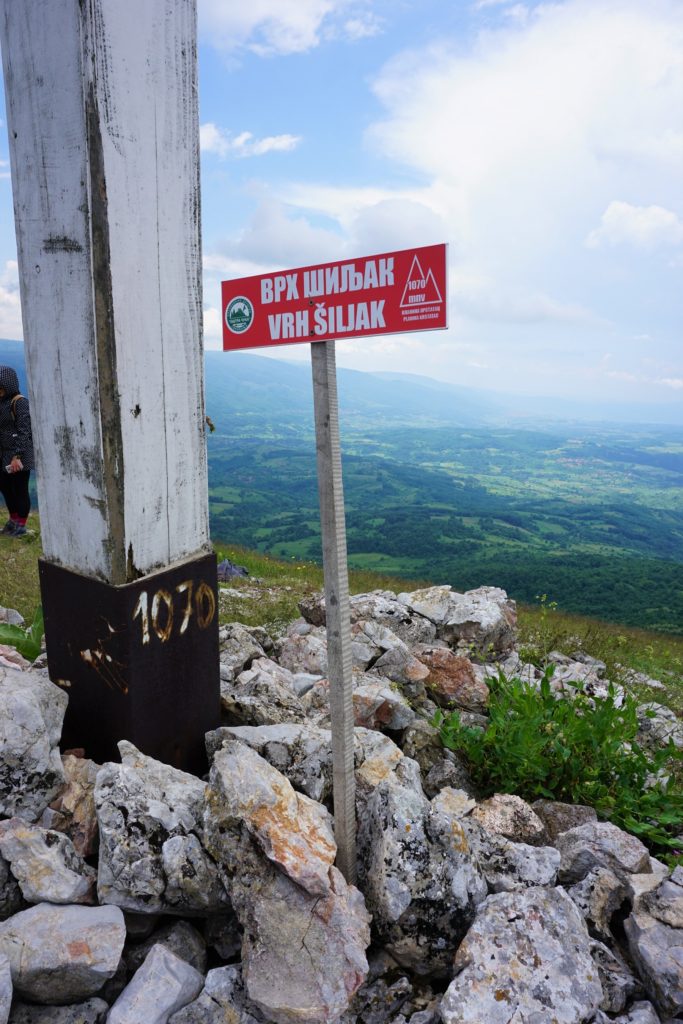 Krstatac - vrh Šiljak, 1070 mnv