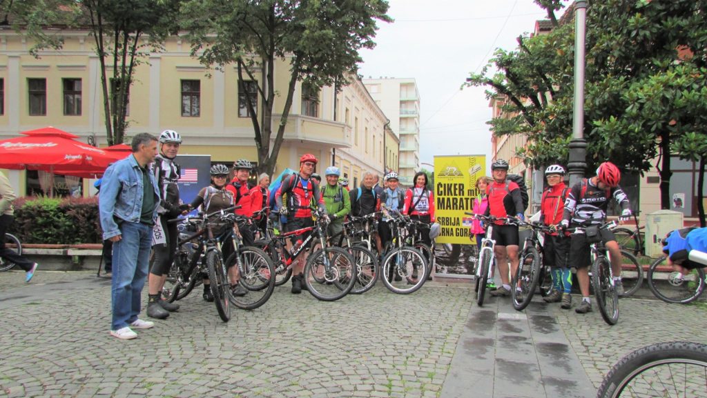 Na startu Čiker MTB maratona 2015