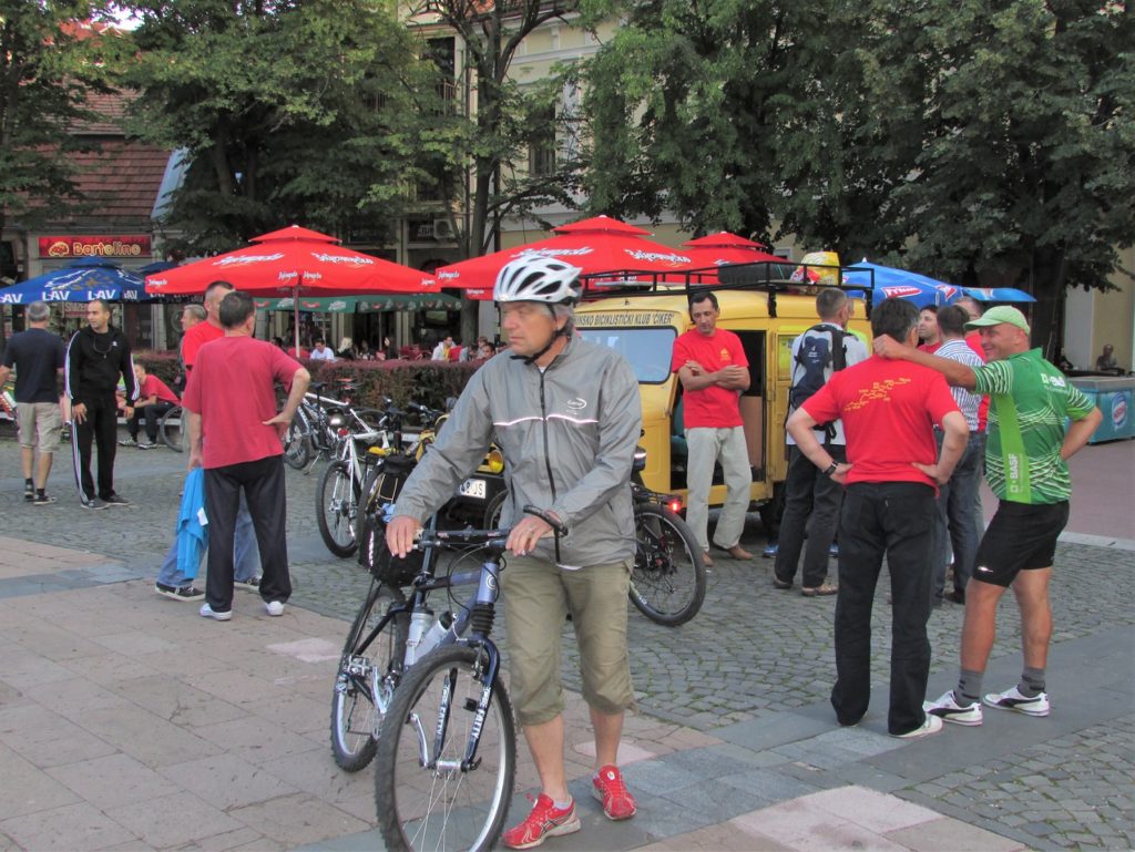 Na startu Čiker MTB maratona 2014