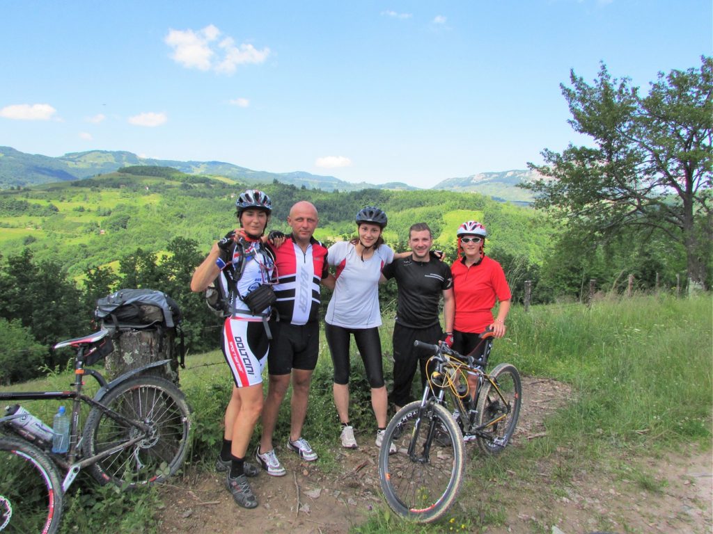 Čiker MTB maraton 2014, u prvom danu do Ivanjice