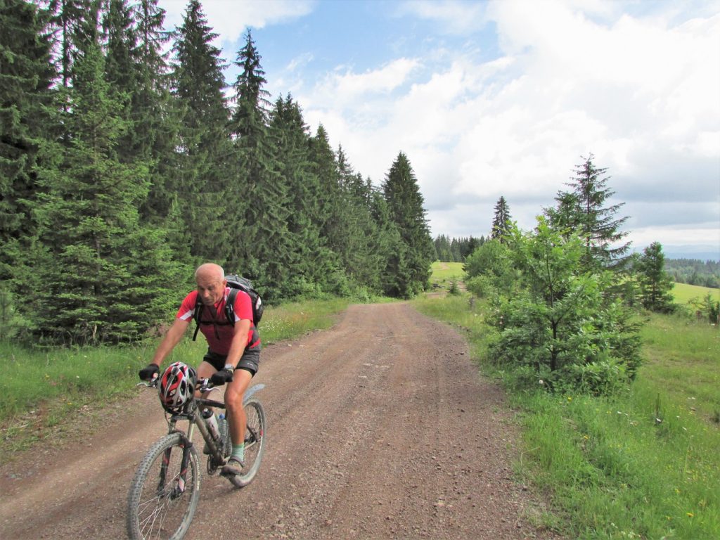 V Čiker MTB maratonski dan 2014, na putu za Đurđevića Taru