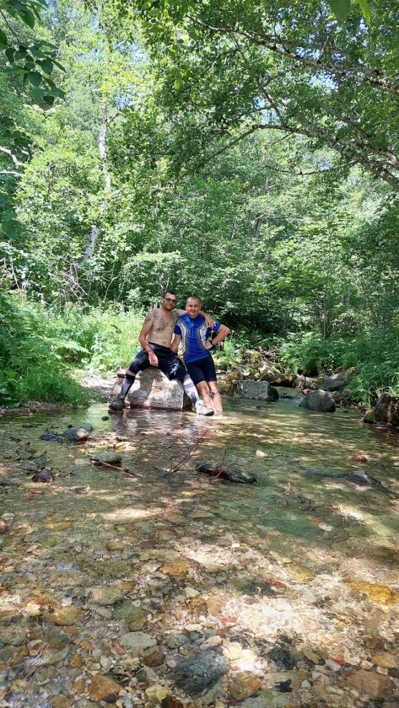 Pauza pored rečice Suvodo u Kurikućama (Berane)