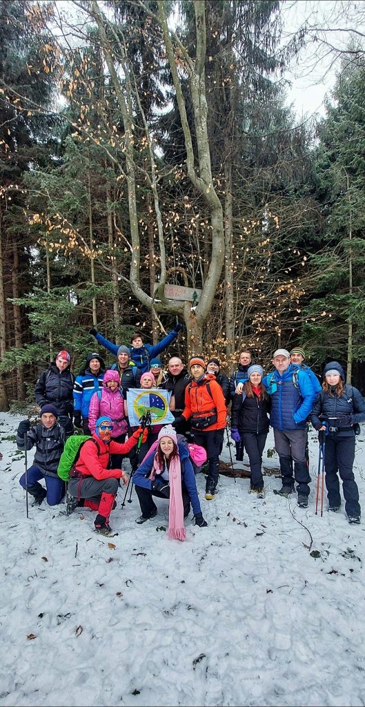 PD Orfej na vrhu Babičke gore - Kriva buka na 1059 m