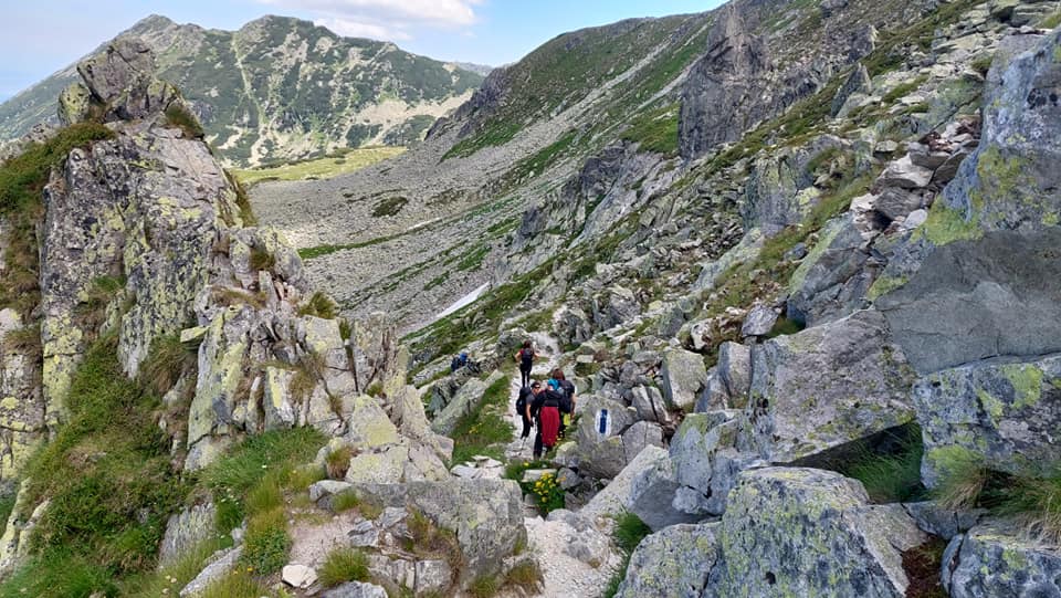 Retezat - spust s najvišeg vrha Peleaga