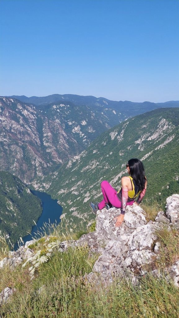 Vidikovac na Sušici, iznad kanjona Drine